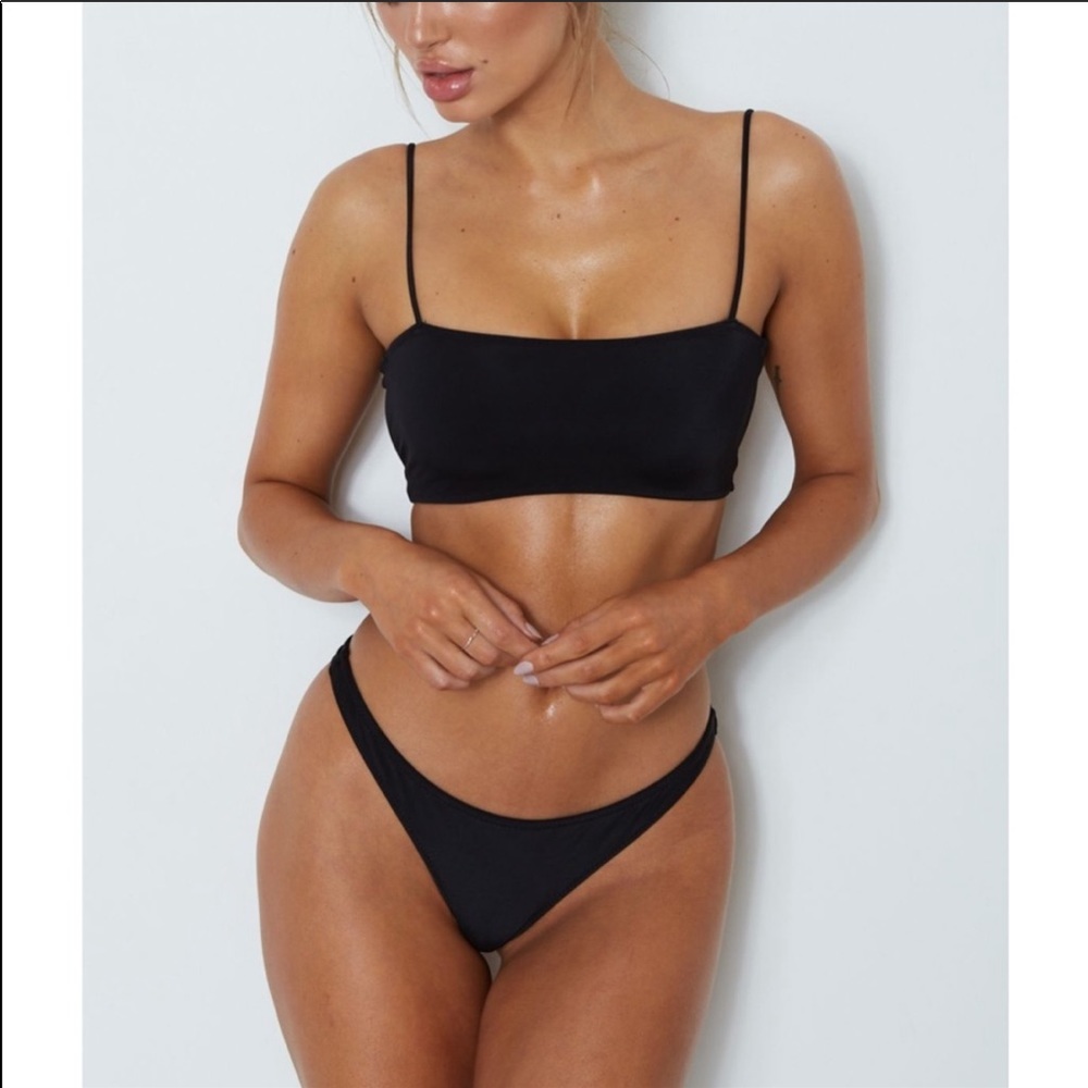 White fox bikini